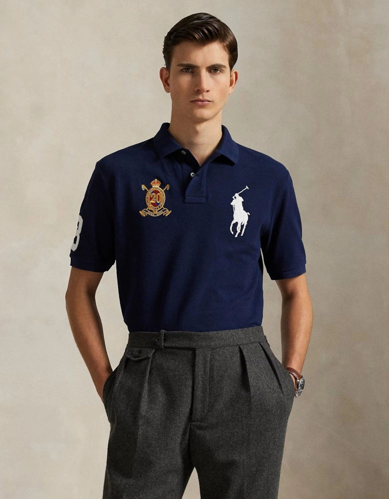 Mesh Polo Shirt 002 Newport Navy