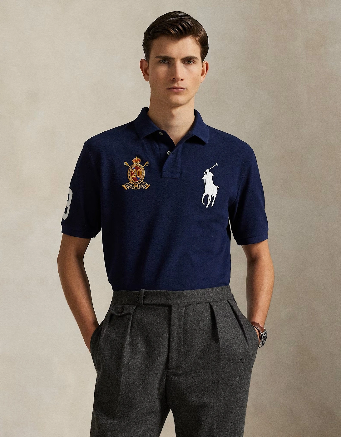Mesh Polo Shirt 002 Newport Navy