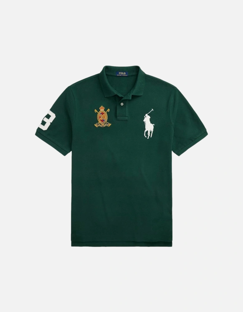 Mesh Polo Shirt 001 Vintage Pine