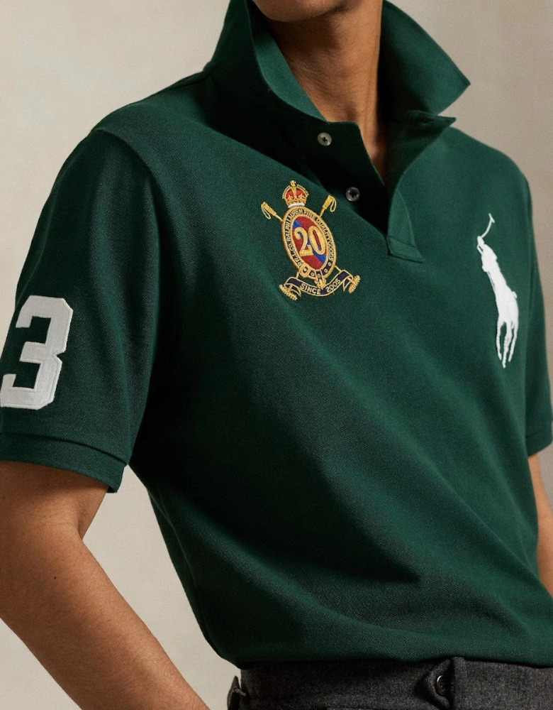 Mesh Polo Shirt 001 Vintage Pine