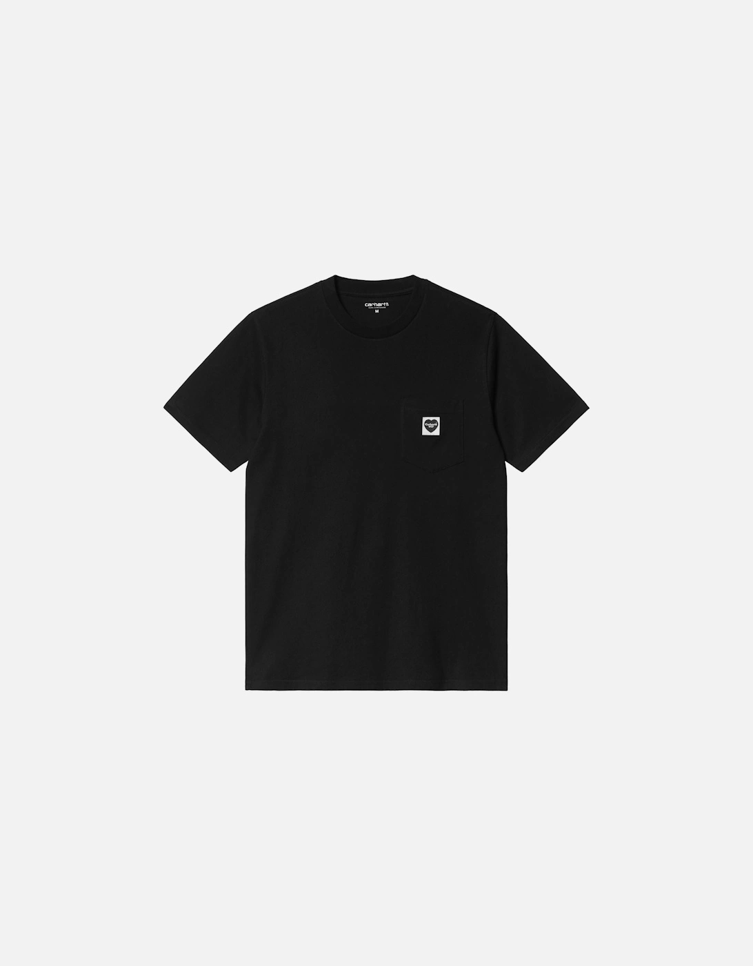 Pocket Heart T-Shirt – Black, 3 of 2