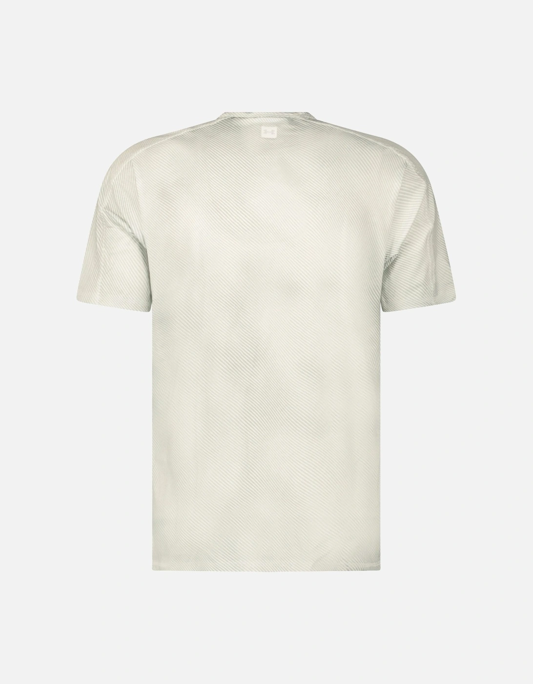 Meridian Golf Print Fitted T-Shirt in Light Grey