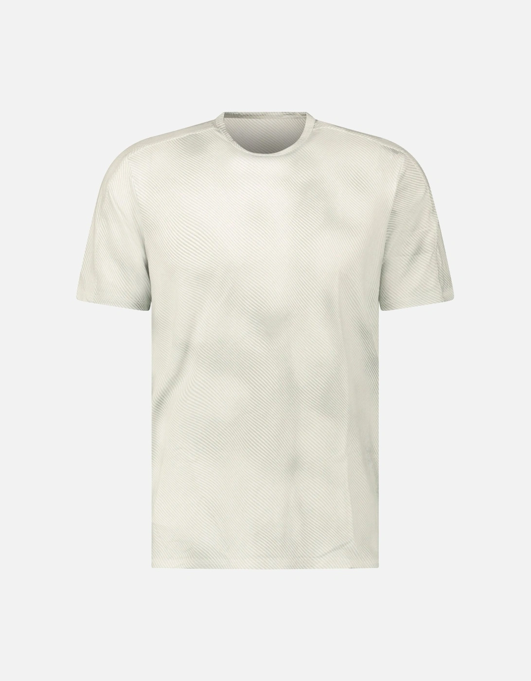 Meridian Golf Print Fitted T-Shirt in Light Grey, 3 of 2