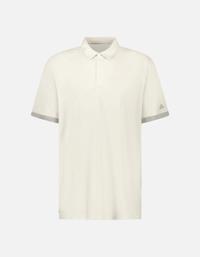 Adidas HEAT.RDY Golf Polo Shirt in White