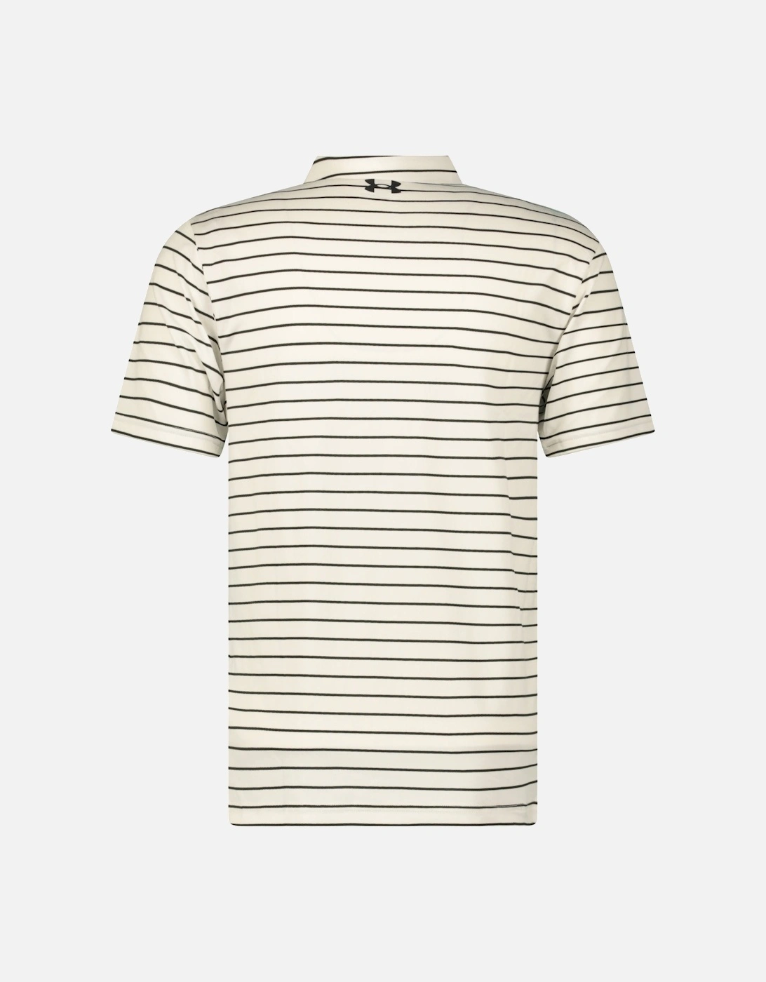 Playoff Golf 2.0 Tour Stripe Polo in White/Black