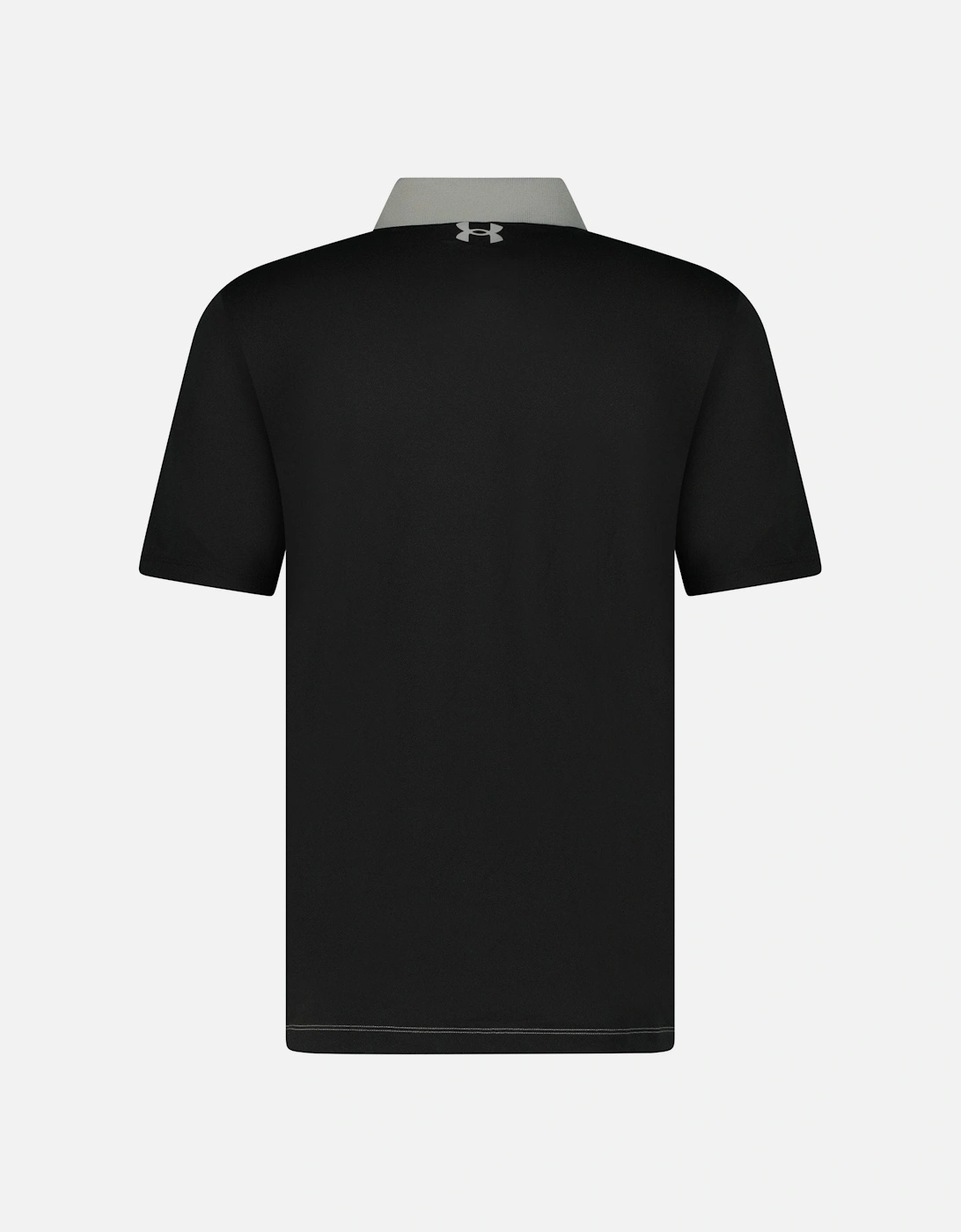Performance Golf Block Stripe Polo Black/Grey
