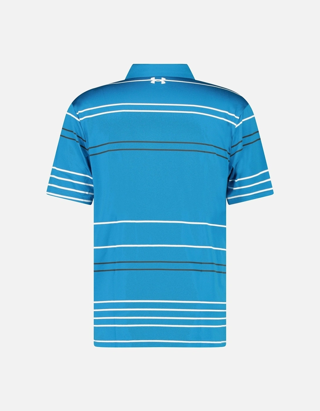 Playoff 2.0 Golf Pitch Stripe Polo Shirt in Cruise Blue