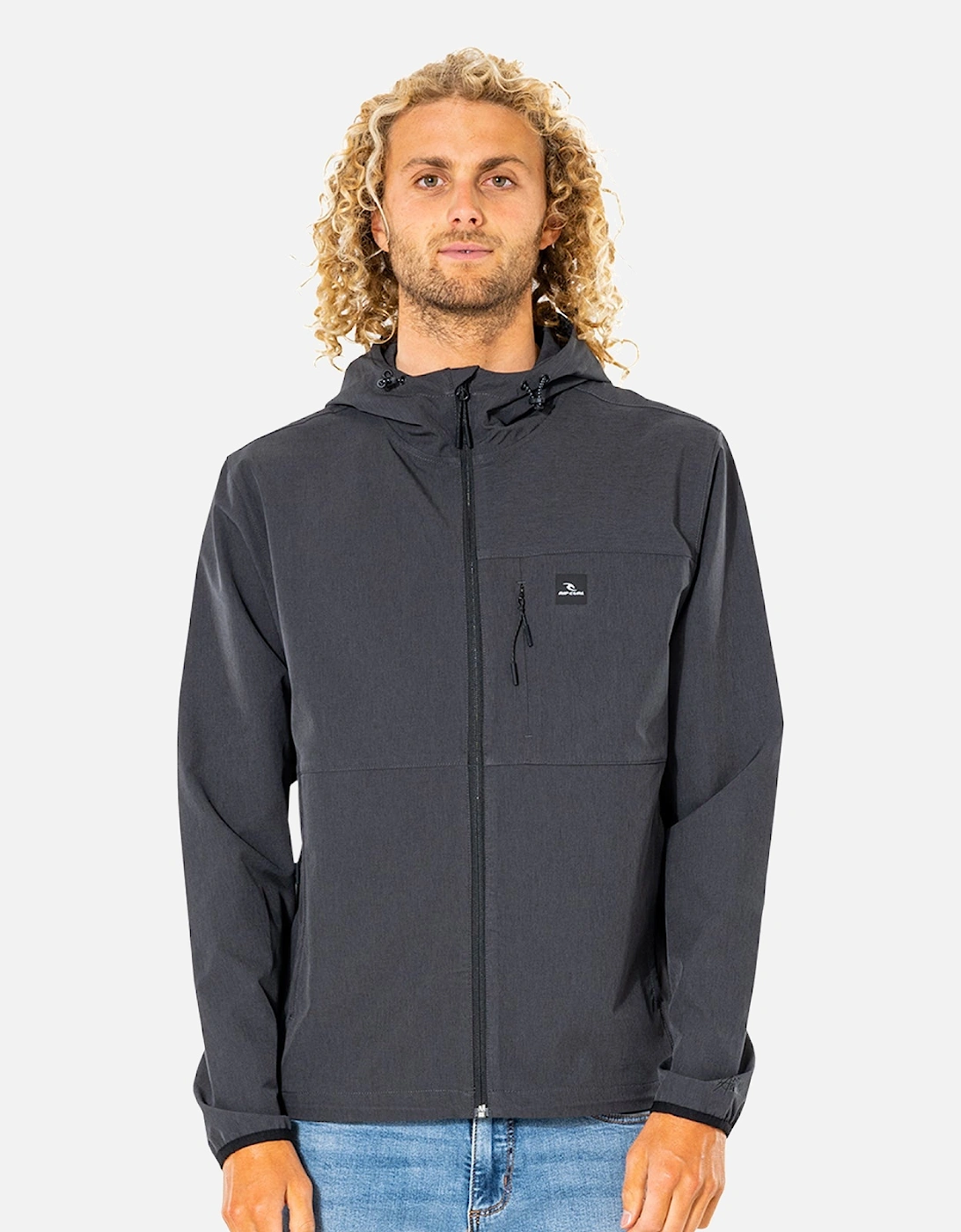 Rip Curl Mens Anti Series Elite Water Repellent Jacket, 2 of 1