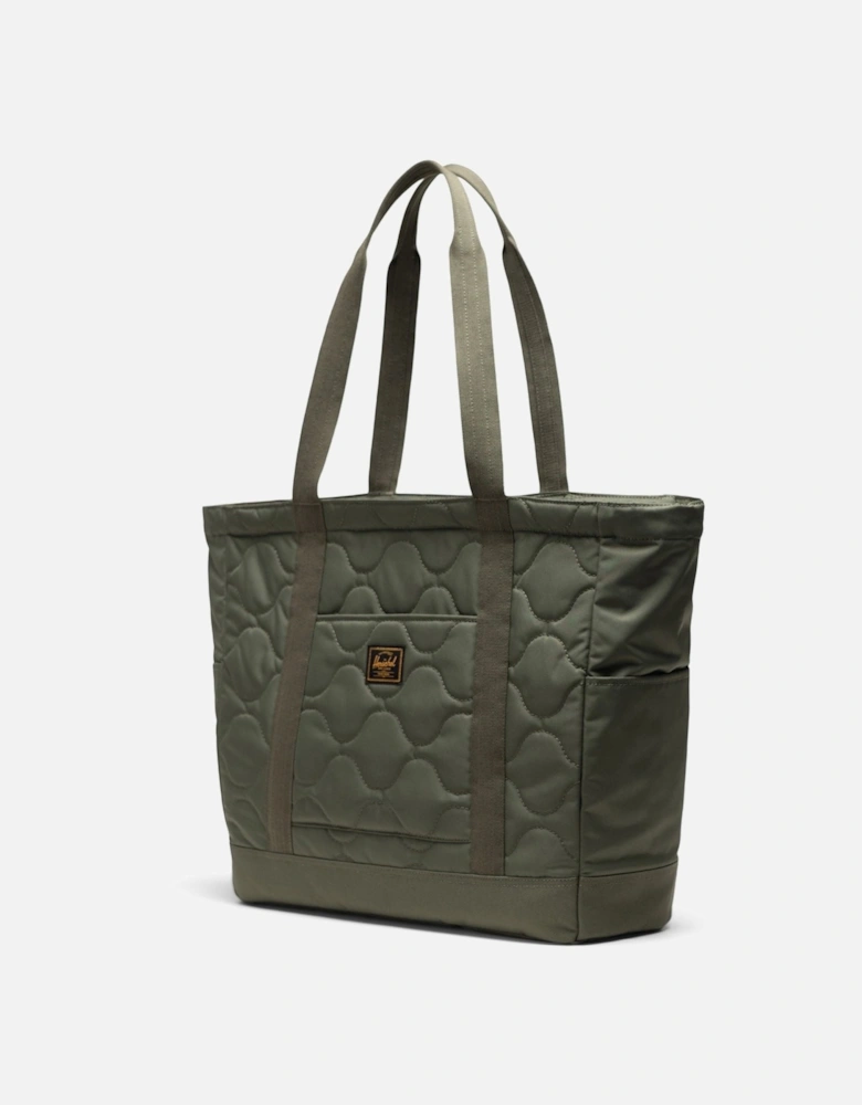 Bags Heritage Quilted Capsule Tote Polyester Unisex Adults Green Tote Bag - One Size