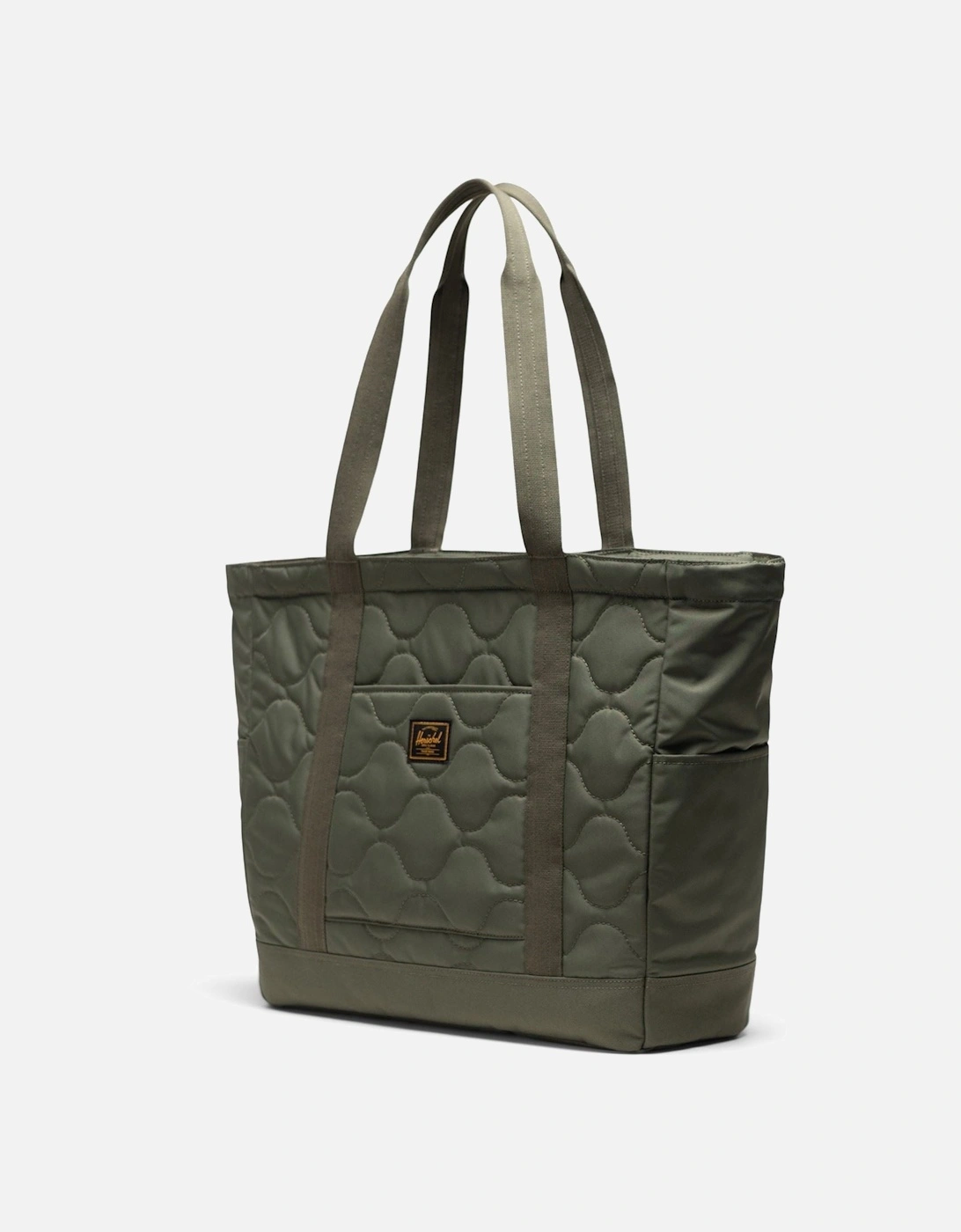 Bags Heritage Quilted Capsule Tote Polyester Unisex Adults Green Tote Bag - One Size