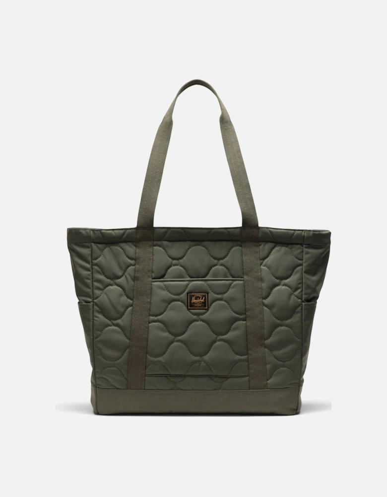 Bags Heritage Quilted Capsule Tote Polyester Unisex Adults Green Tote Bag - One Size