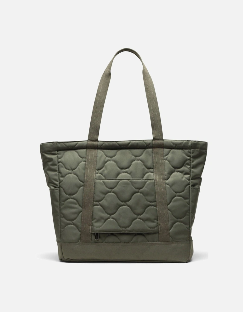 Bags Heritage Quilted Capsule Tote Polyester Unisex Adults Green Tote Bag - One Size
