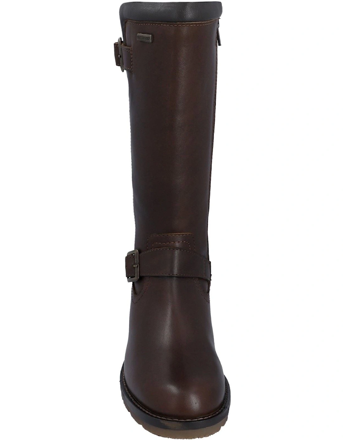 Skye Tall Boot Leather Women's Brown Boots