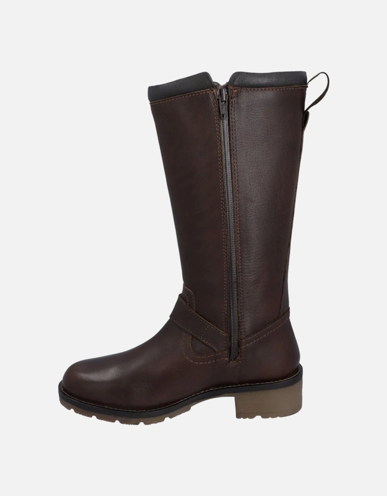 Skye Tall Boot Leather Women's Brown Boots