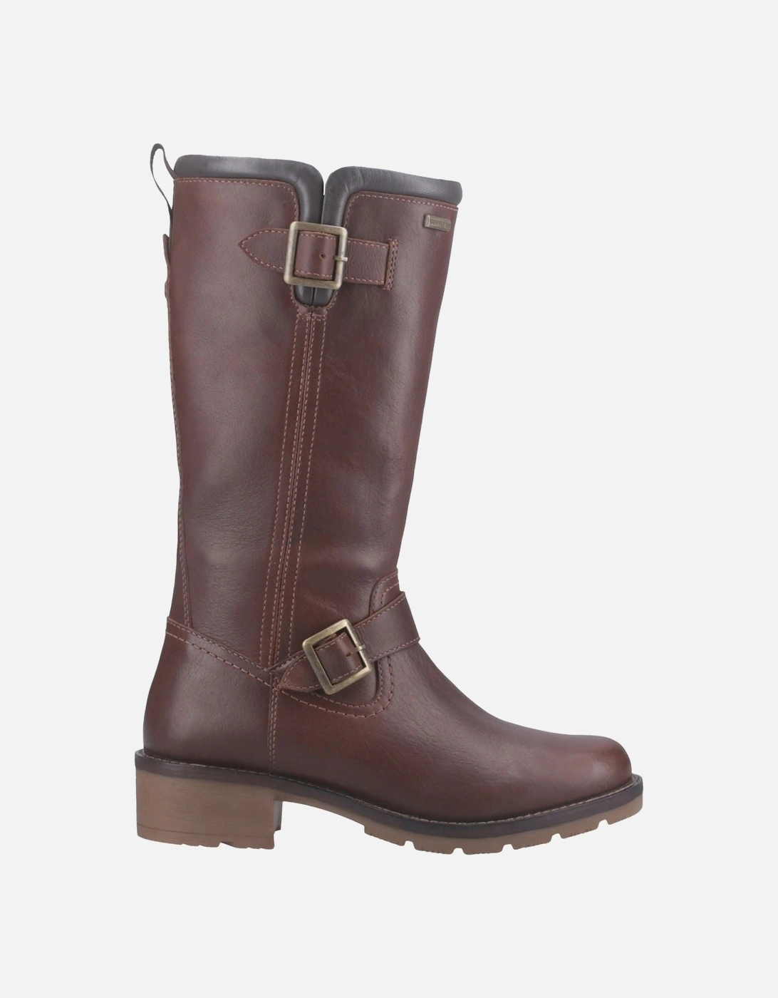 Skye Tall Boot Leather Women's Brown Boots