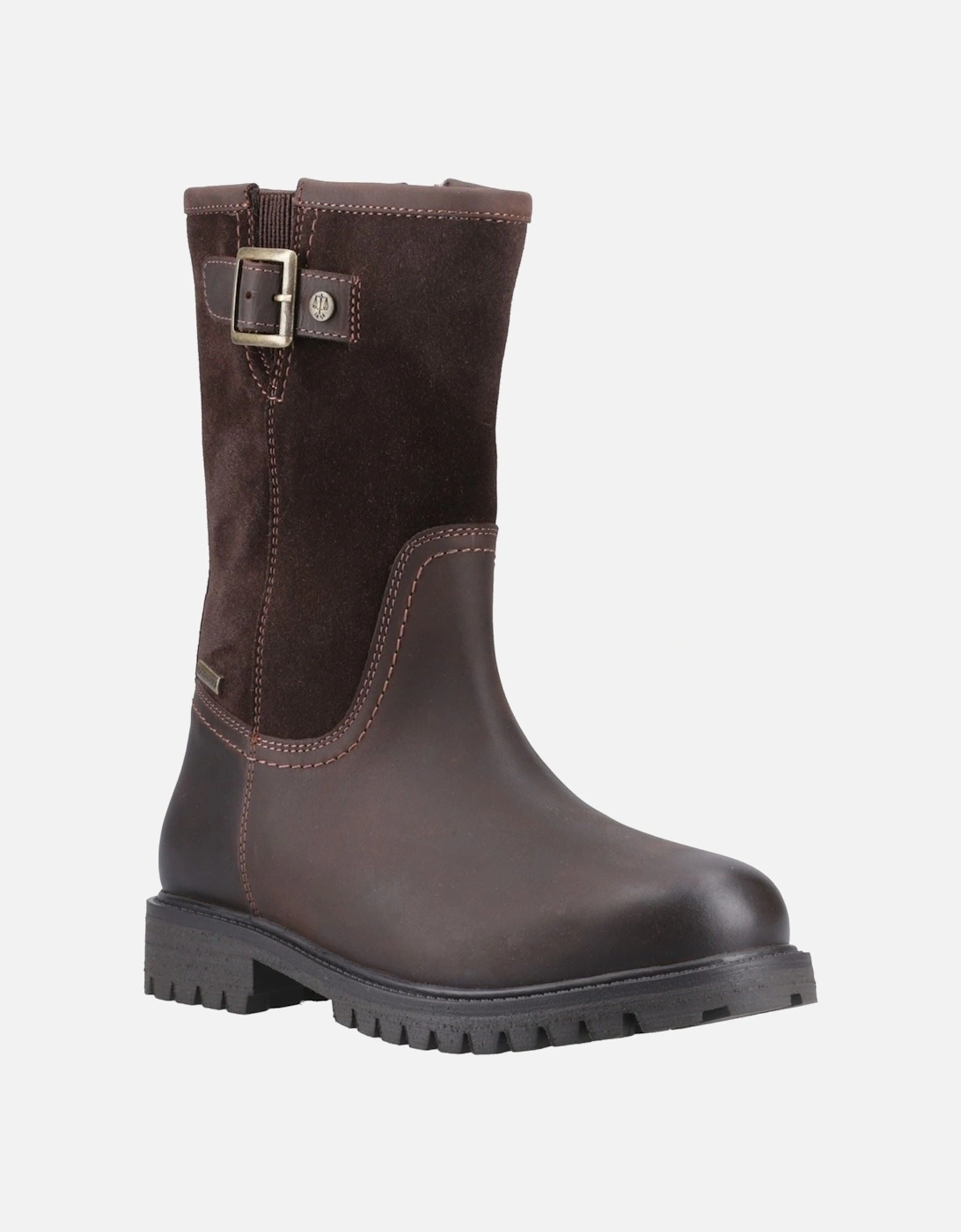 Canna Ankle Boot Leather Women's Brown Boots, 2 of 1