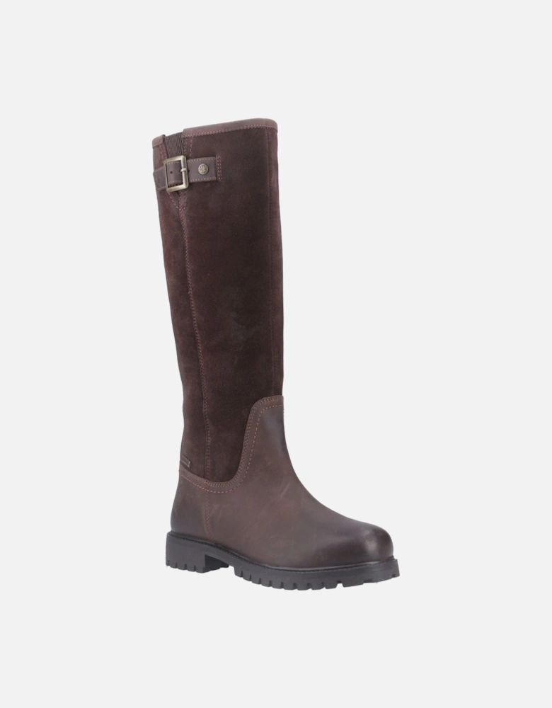 Canna Tall Boot Leather Women's Brown Boots