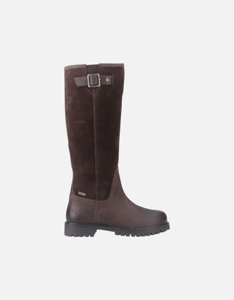 Canna Tall Boot Leather Women's Brown Boots