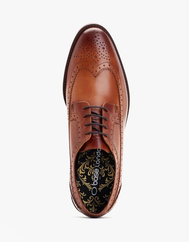 London TWAIN Mens Shoes Tan