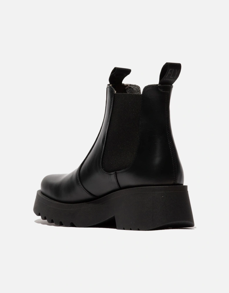 Medi Leather Women's Black Boots