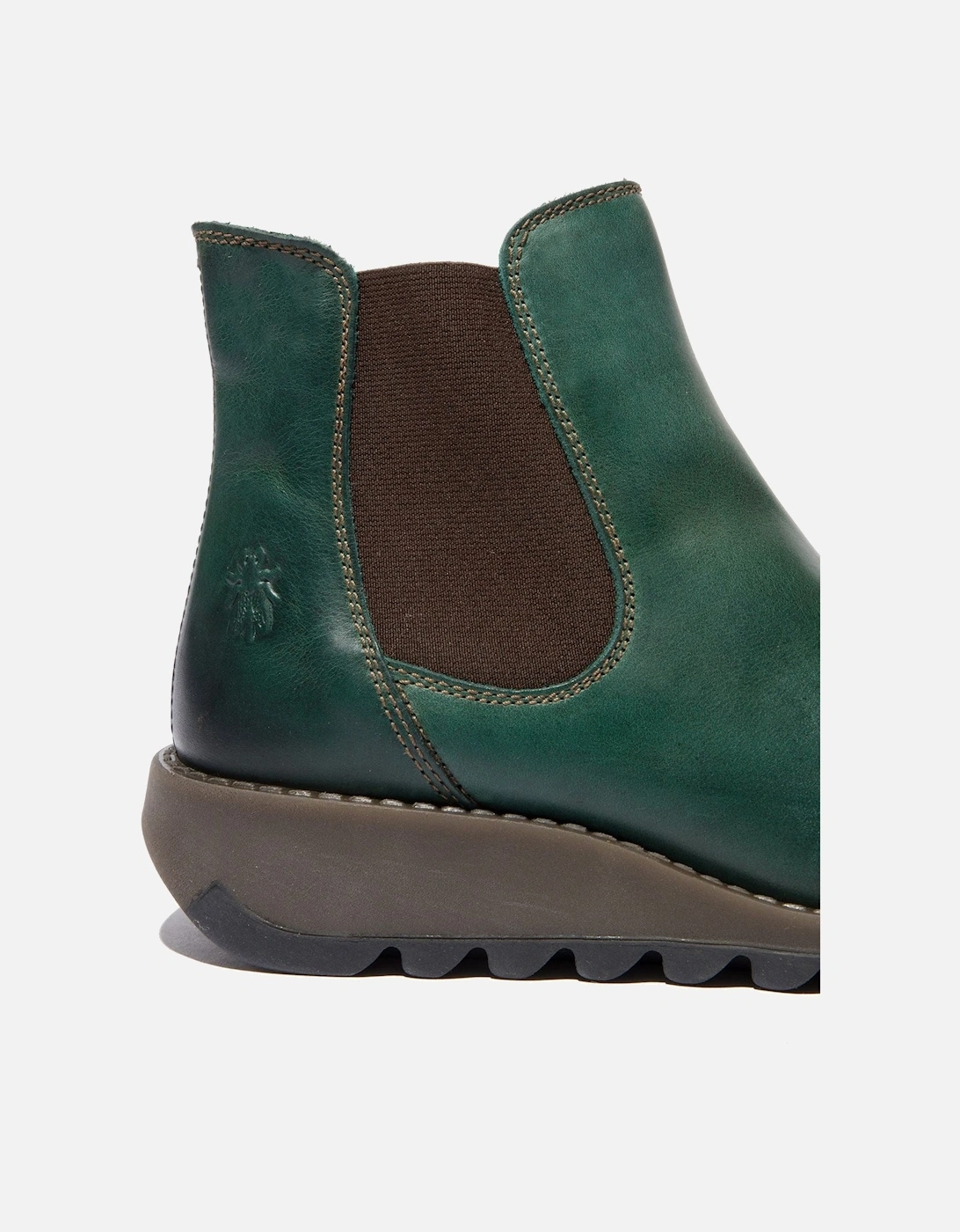 Salv Leather Women's Petrol Boots