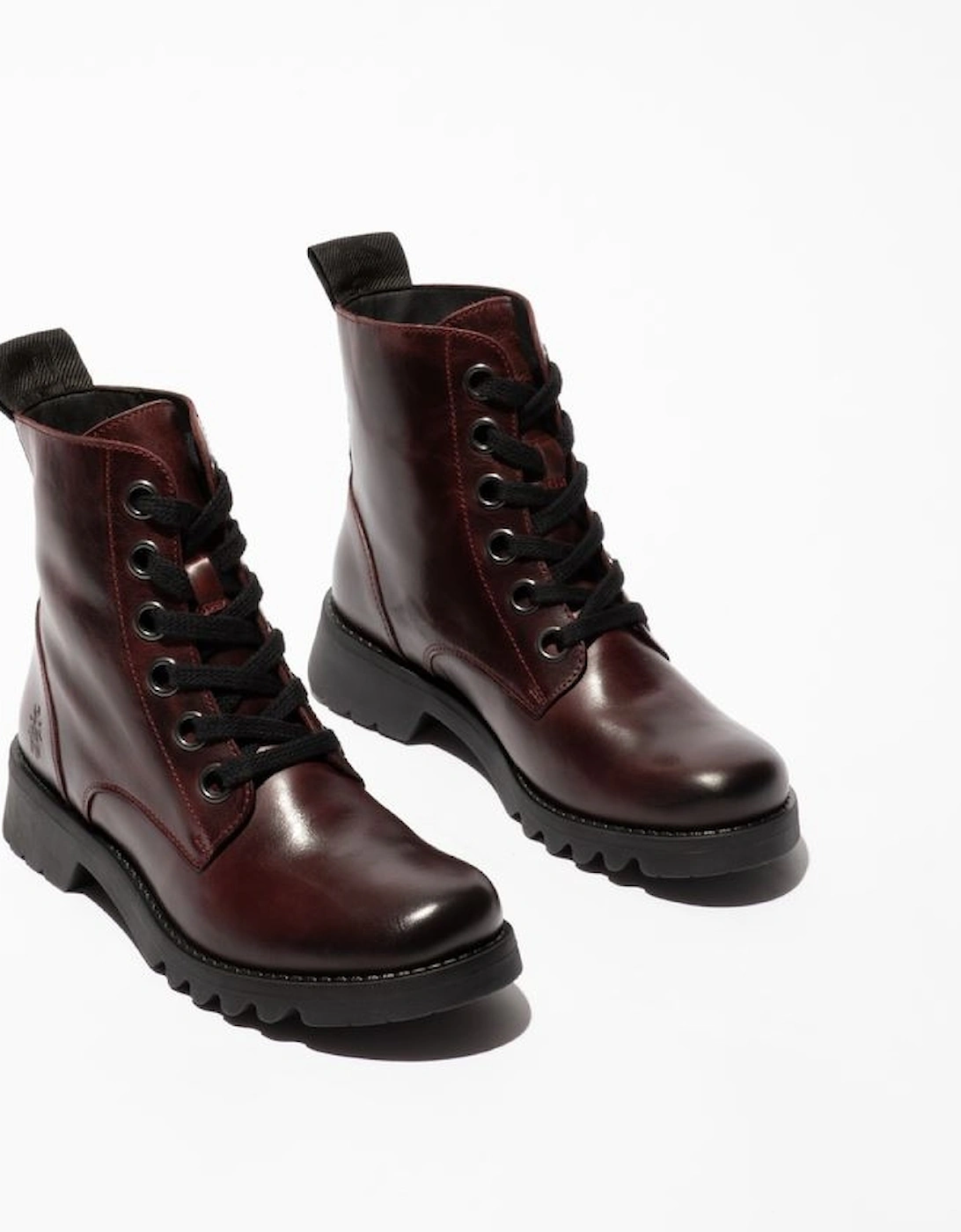 Ragi Leather Women's Wine Boots