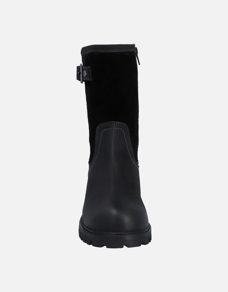 Canna Ankle Boot Leather Women's Black Boots