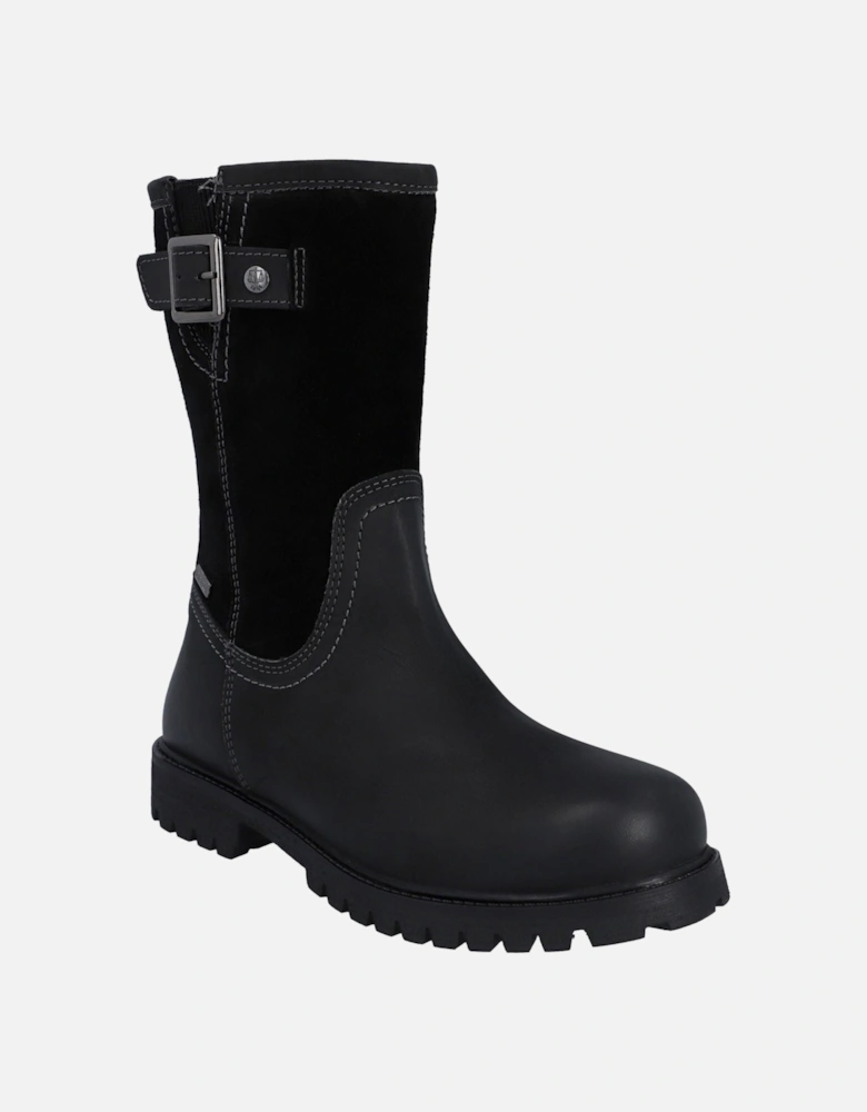 Canna Ankle Boot Leather Women's Black Boots