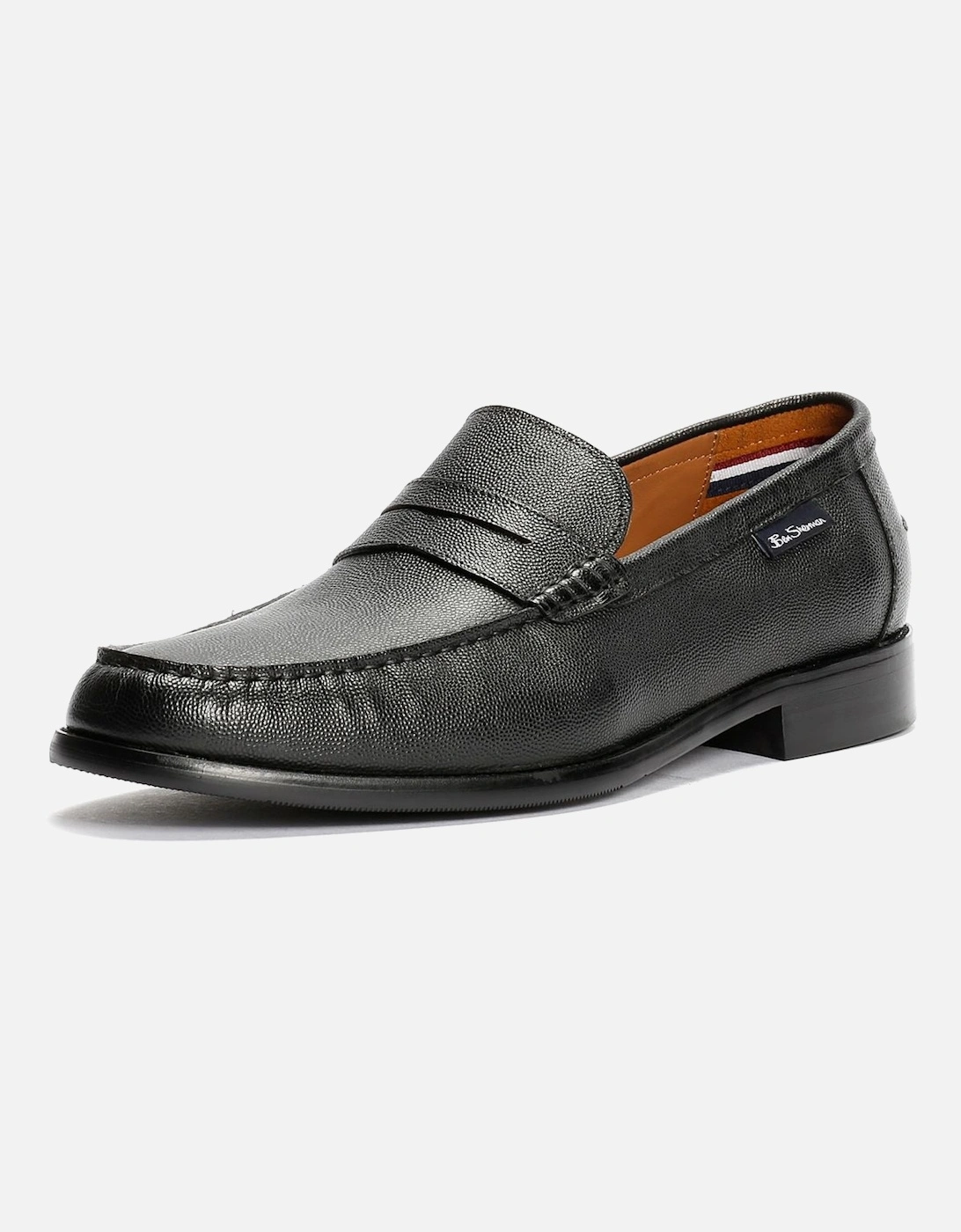 Hester Leather Men's Black Loafers
