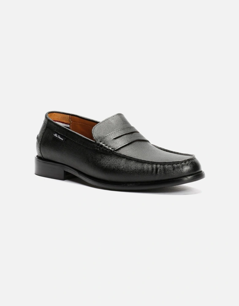 Hester Leather Men's Black Loafers