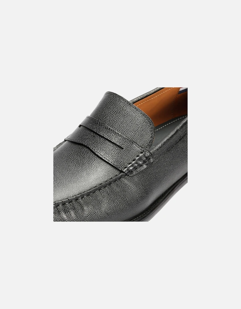Hester Leather Men's Black Loafers