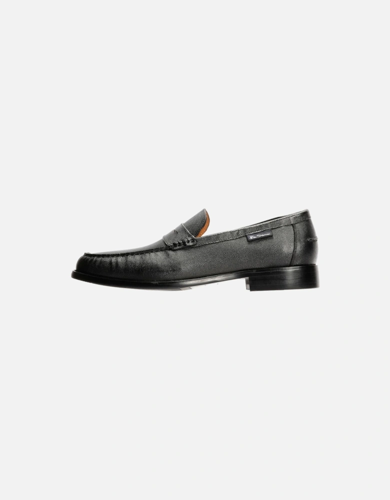 Hester Leather Men's Black Loafers