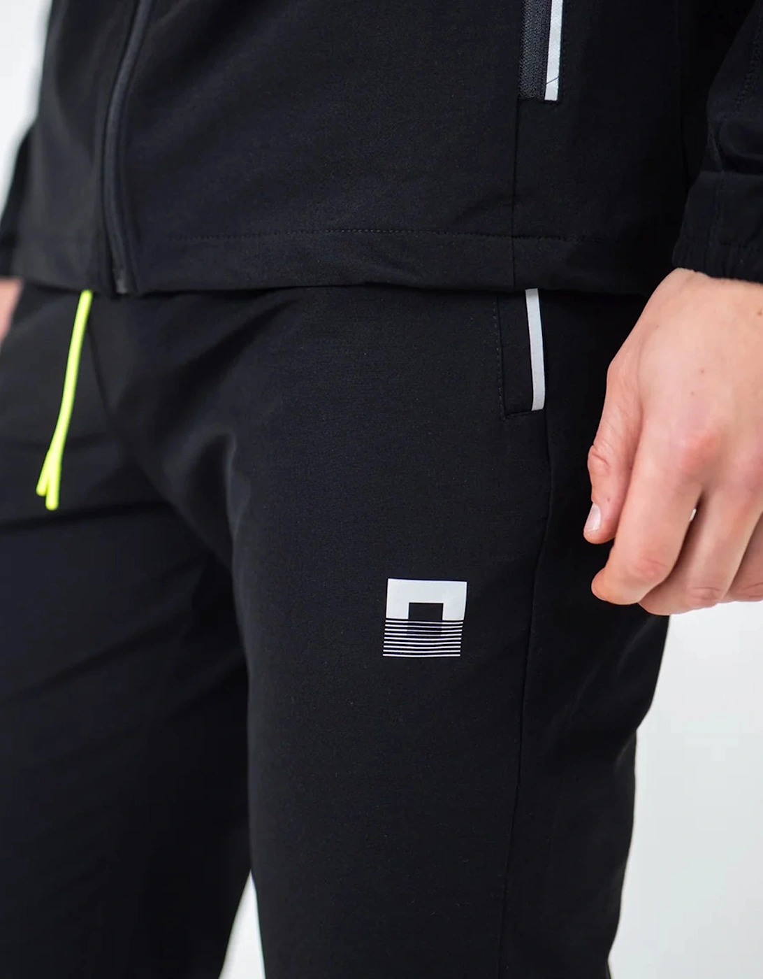 Woven Capsule Track Pant Black