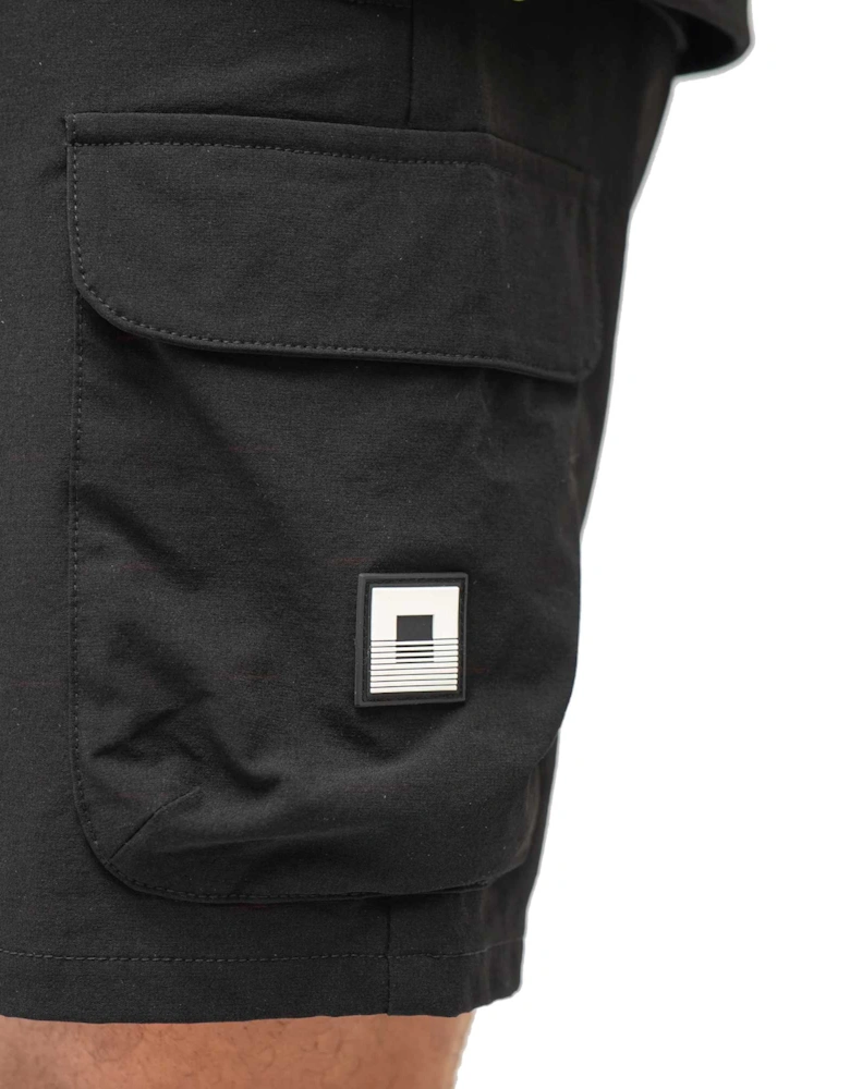 Woven Capsule Cargo Shorts Black