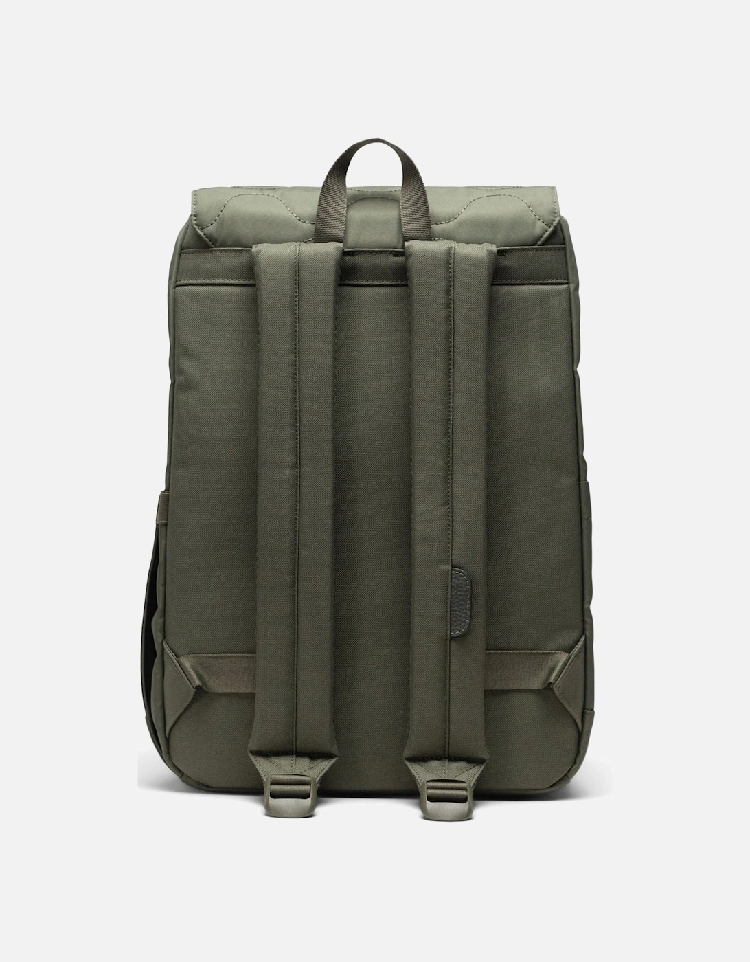 Bags Retreat Small Quilted Backpack Polyester Unisex Adults Green Backpack - One Size