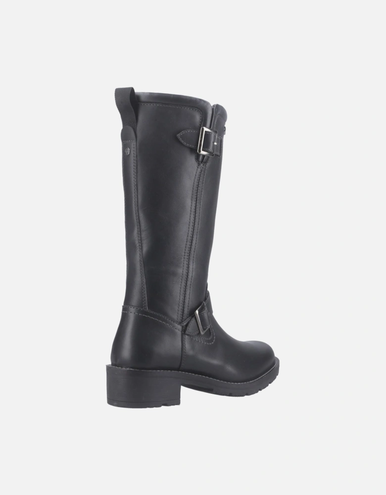 Skye Tall Boot Leather Women's Black Boots