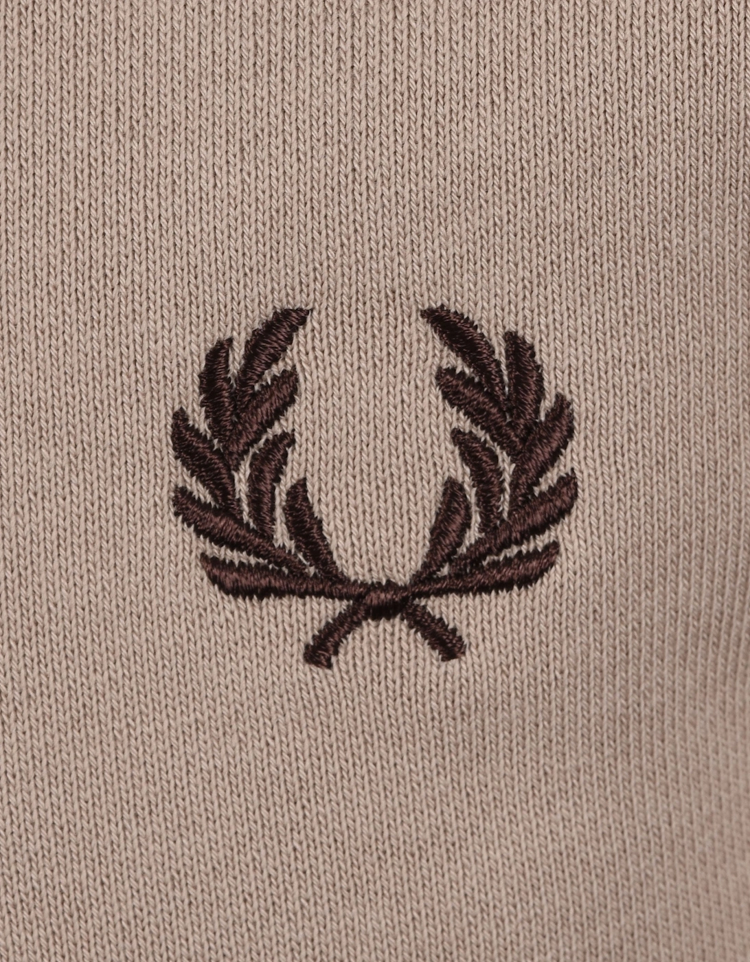 HALF ZIP SWEATSHIRT WARM OAT/COURT GREEN/BURNT TOB