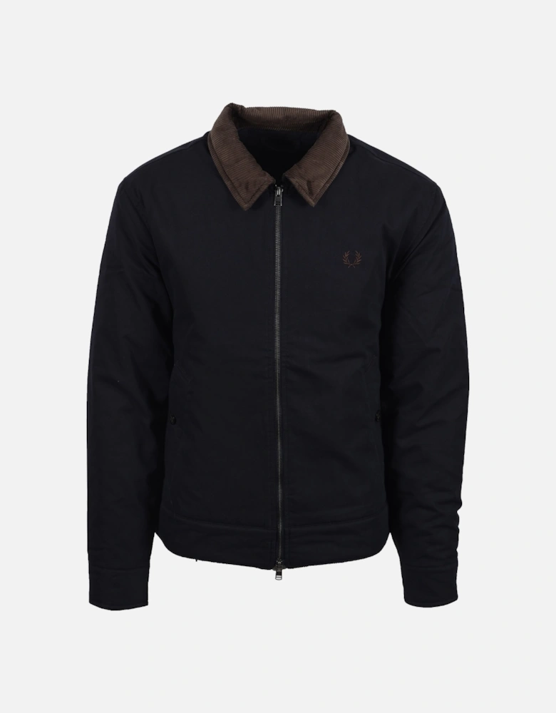 COTTON CABAN JACKET NAVY