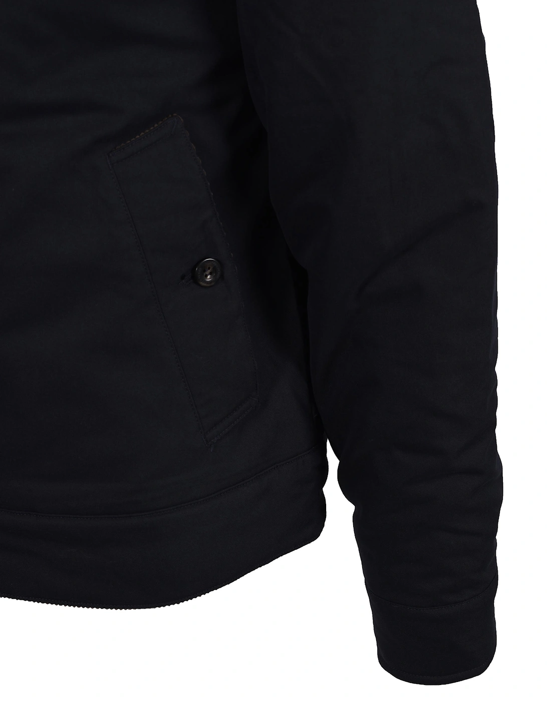 COTTON CABAN JACKET NAVY