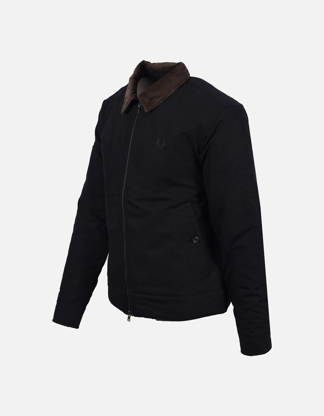 COTTON CABAN JACKET NAVY