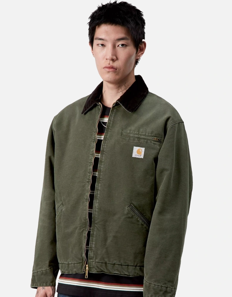 OG Detroit Jacket Olive/Black Stone Canvas