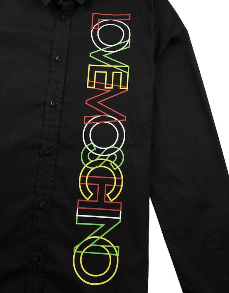 Multi Logo Shirt Black/Multi