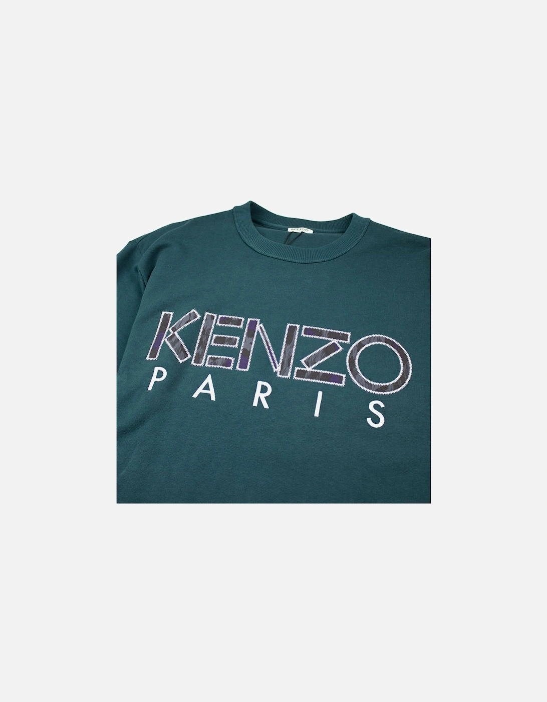 Large Logo Sweatshirt Green