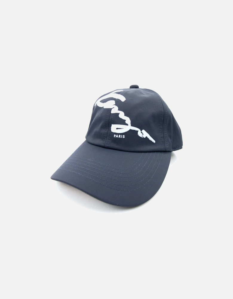 Rubberised Signature Logo Cap Navy
