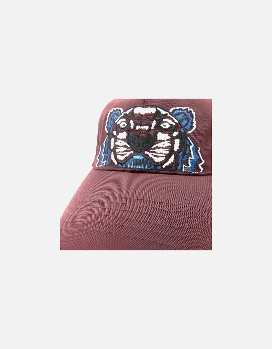 Tiger Canvas Cap Burgundy
