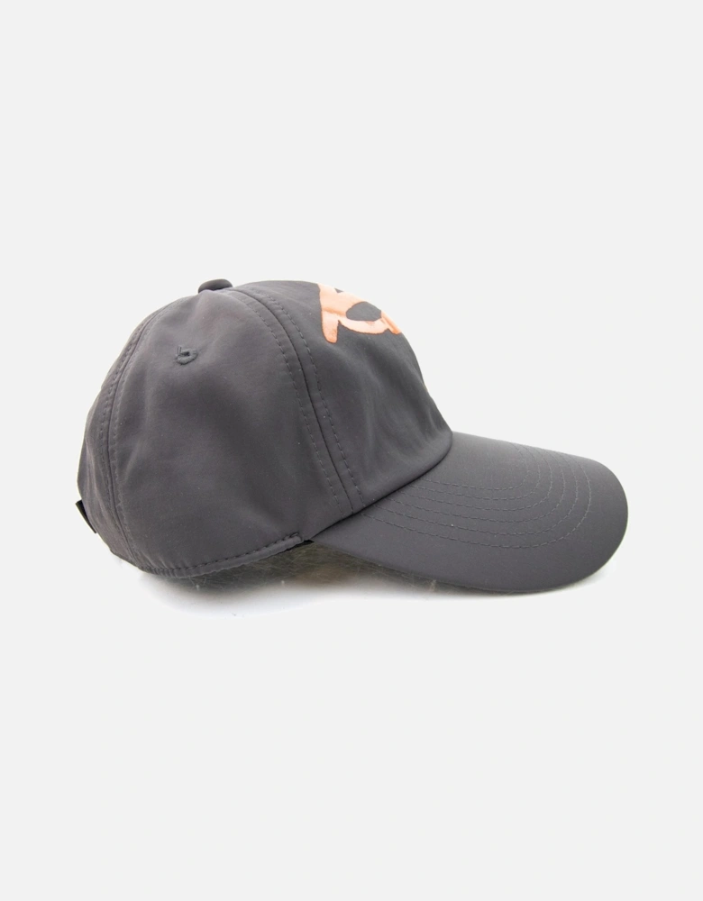 Rubberised Signature Logo Cap Charcoal