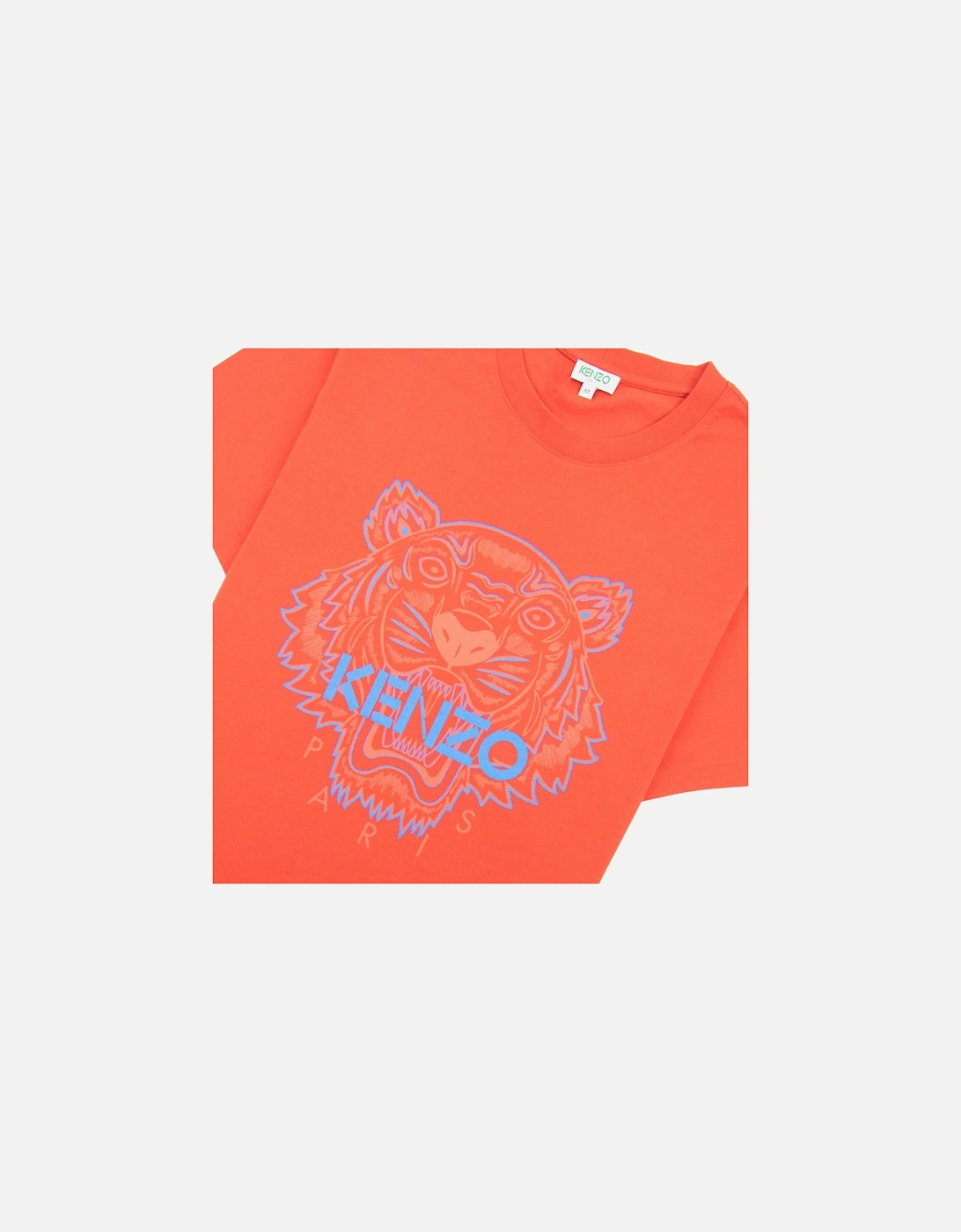 Two-tone Tiger T-shirt Red