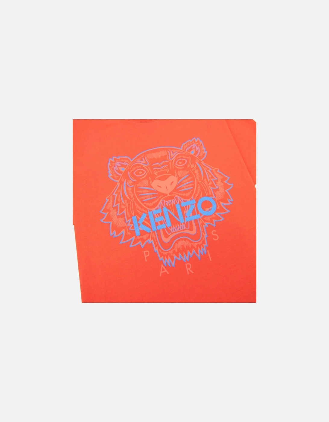 Two-tone Tiger T-shirt Red