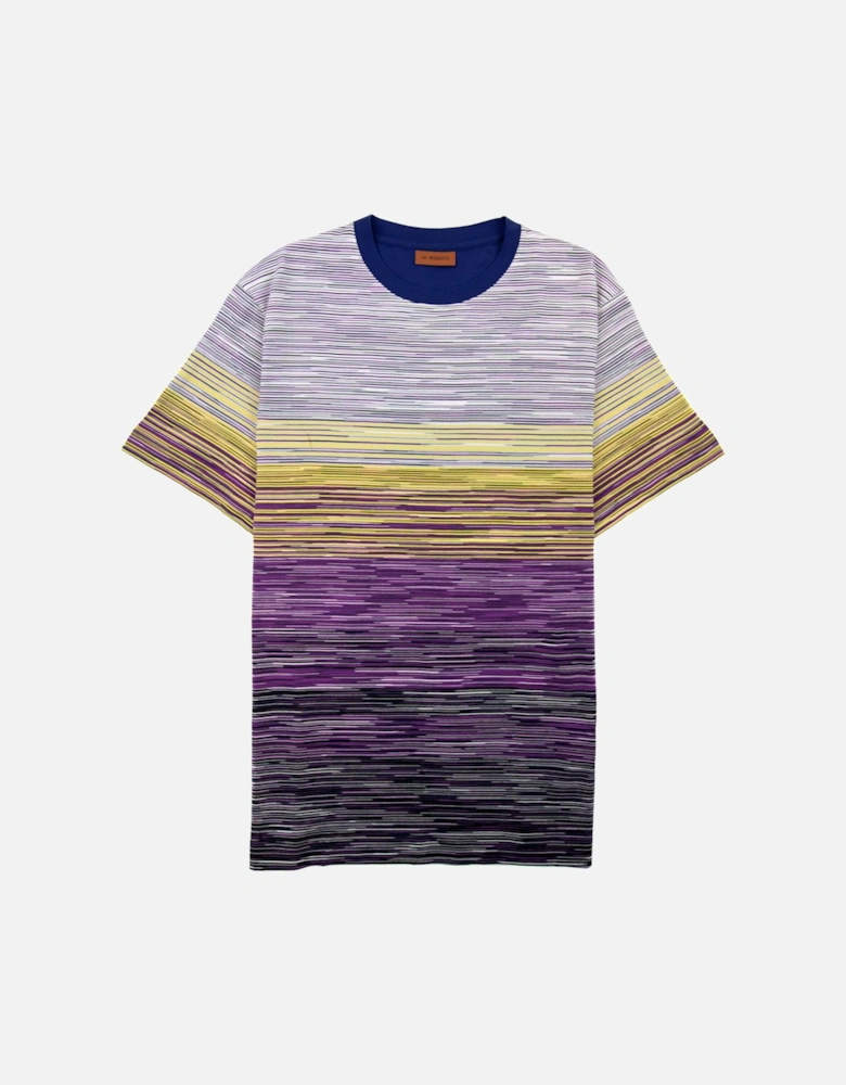 Slub Cotton Jersey Crewneck T Shirt Multi F500r