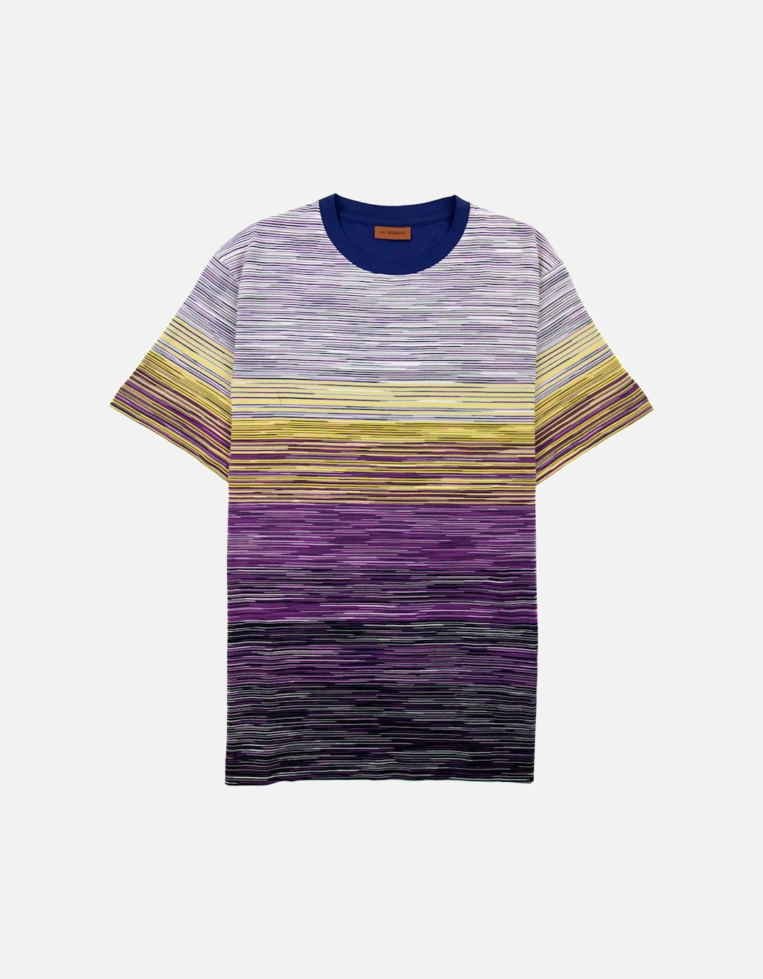 Slub Cotton Jersey Crewneck T Shirt Multi F500r, 5 of 4